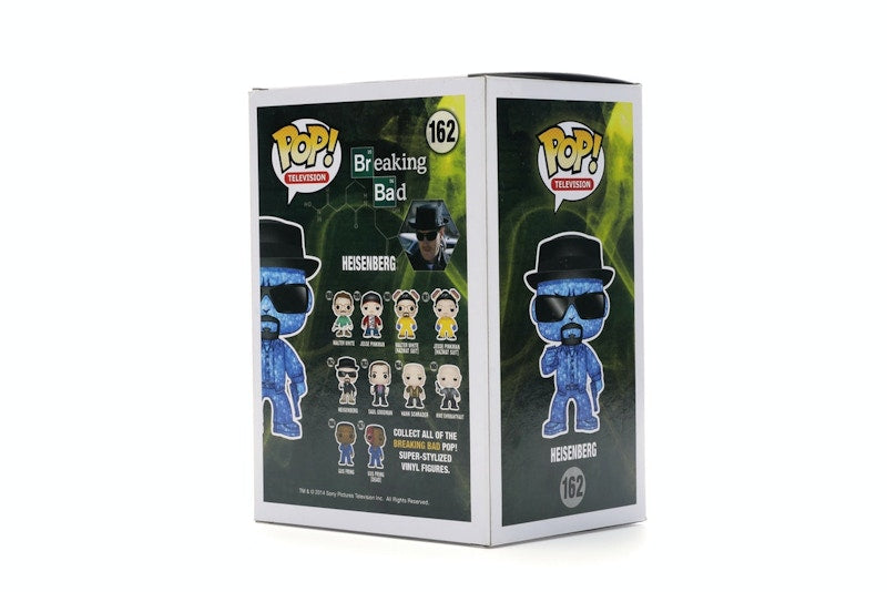 Funko Pop! Television Breaking Bad Heisenberg (Blue Crystal) Summer Convention Exclusive Figure #162