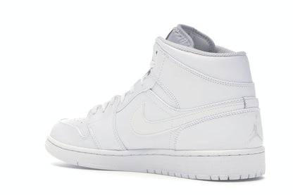 Jordan 1 Mid White/Pure Platinum
