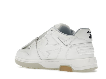 OFF-WHITE Out Of Office OOO Low Tops For Walking White Black