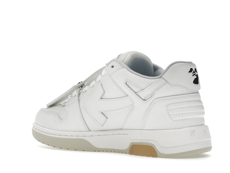 OFF-WHITE Out Of Office OOO Low Tops For Walking White Black