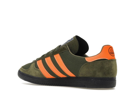 adidas Barrowland SPZL Dust Green Signal Orange