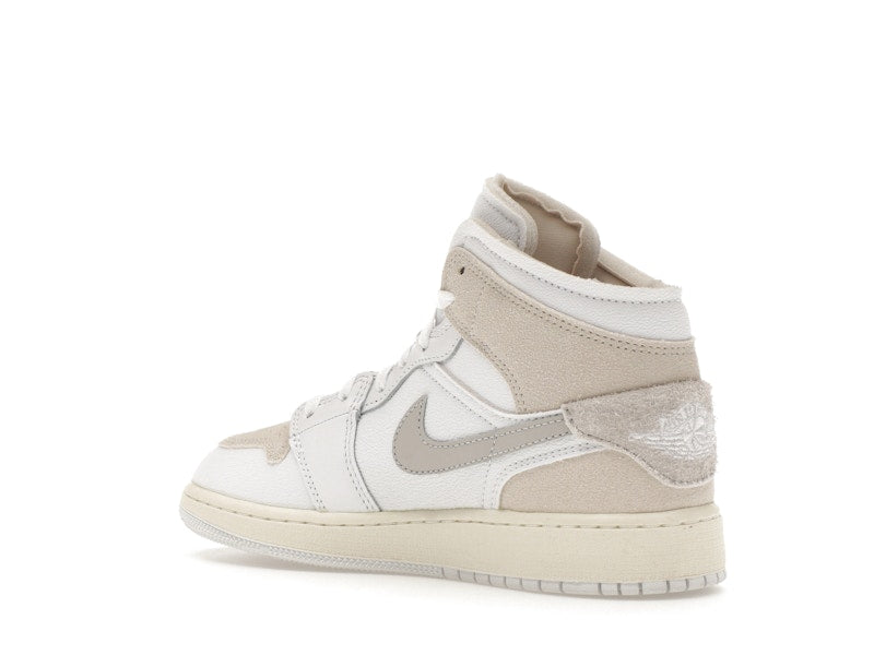 Jordan 1 Mid SE Craft Inside Out Tech Grey (GS)