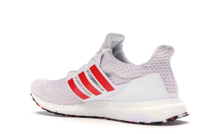 adidas Ultra Boost 4.0 Cloud White Active Red