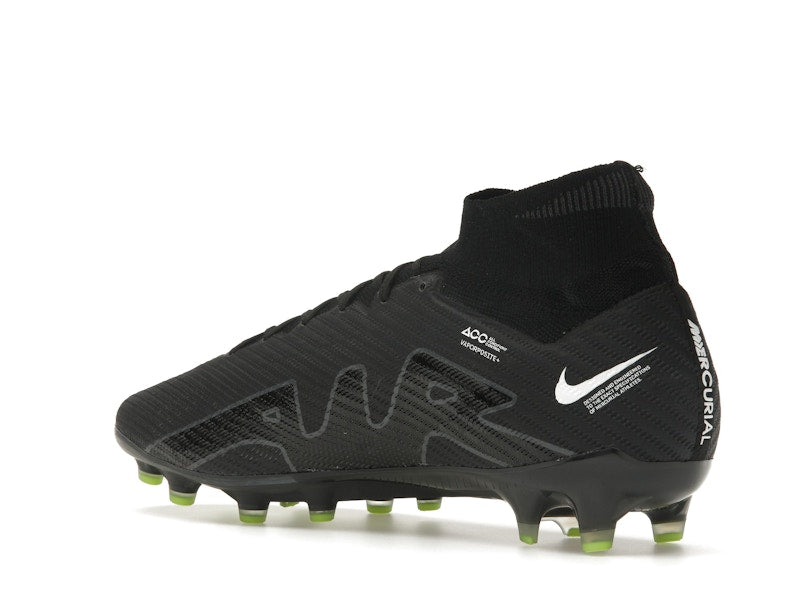 Nike Zoom Mercurial Superfly 9 Elite AG-Pro Black White Volt