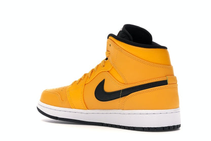 Jordan 1 Mid University Gold Black