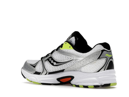 Saucony Grid Ride Millennium White Silver Lime Orange