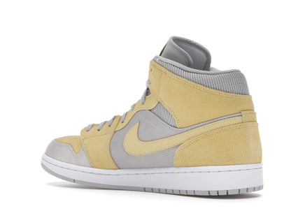 Jordan 1 Mid Mixed Textures Yellow