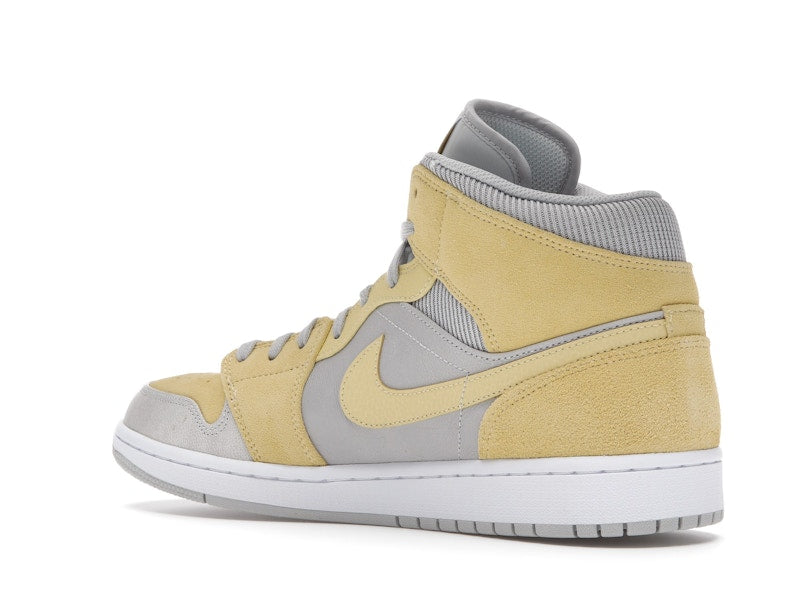 Jordan 1 Mid Mixed Textures Yellow