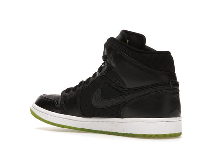Jordan 1 Phat Black Action Green