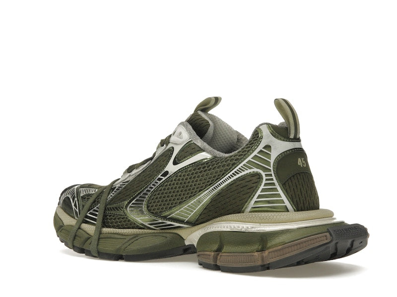 Balenciaga 3XL Dark Green Light Beige