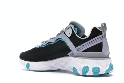 Nike React Element 55 Black Pure Platinum Teal Nebula