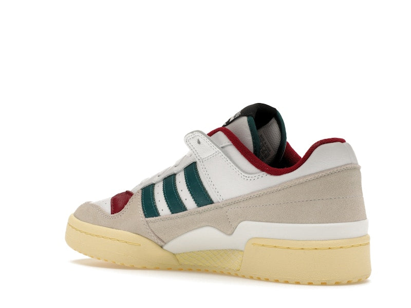 adidas Forum Low White Teal Burgundy