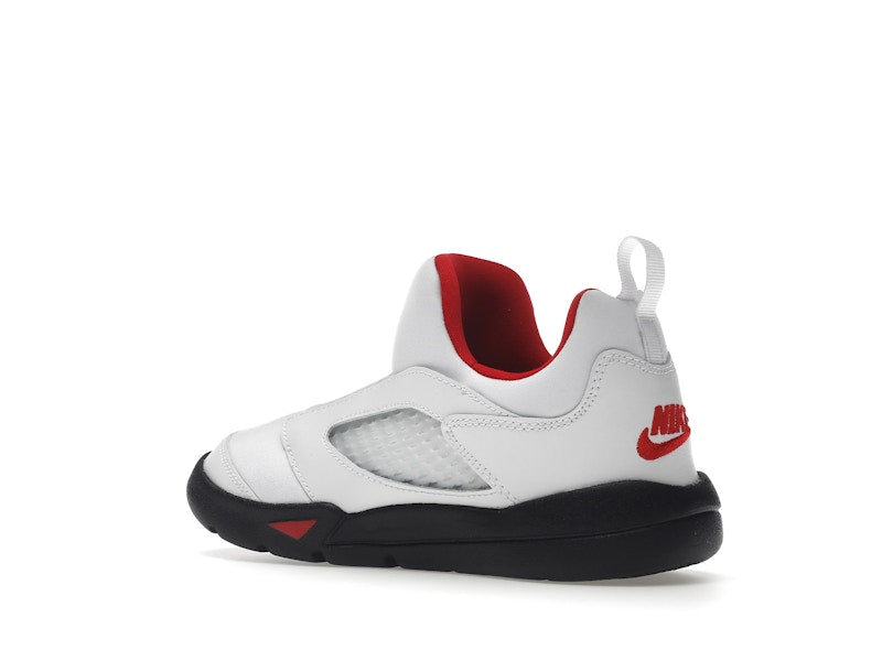 Jordan 5 Retro Little Flex White Black University Red (PS)