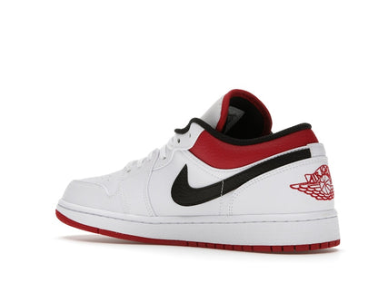 Jordan 1 Low White University Red Black
