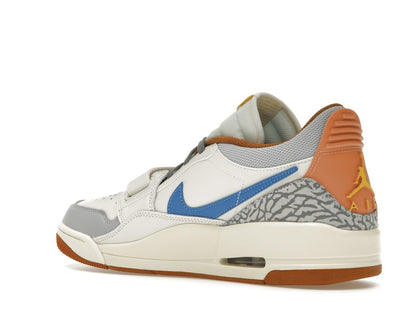 Jordan Legacy 312 Low Phantom Amber Brown Star Blue