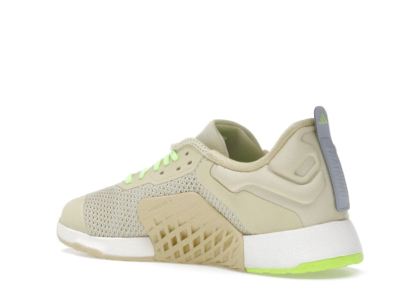 adidas Dropset 3 Strength Powder Yellow Matte Silver Lucid Lemon (Women's)