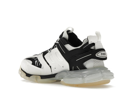 Balenciaga Track Clear Sole White Black