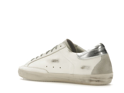 Golden Goose Super-Star White Silver