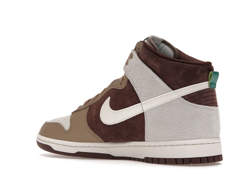 Nike Dunk High Light Chocolate