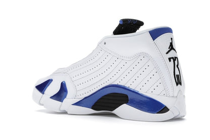 Jordan 14 Retro White Hyper Royal (GS)