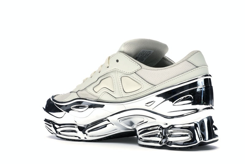adidas Ozweego Raf Simons Cream White Silver Metallic
