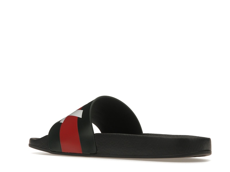 Palace x Gucci Logo Web Slide Sandal Black