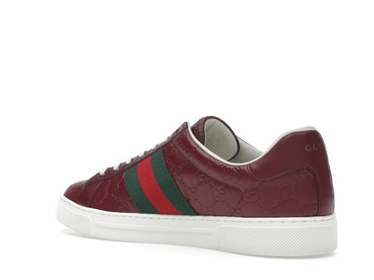Gucci Ace Web Red Rosso Ancora
