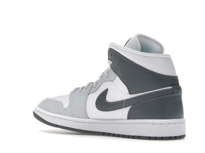 Jordan 1 Mid White Smoke Grey (Women's)