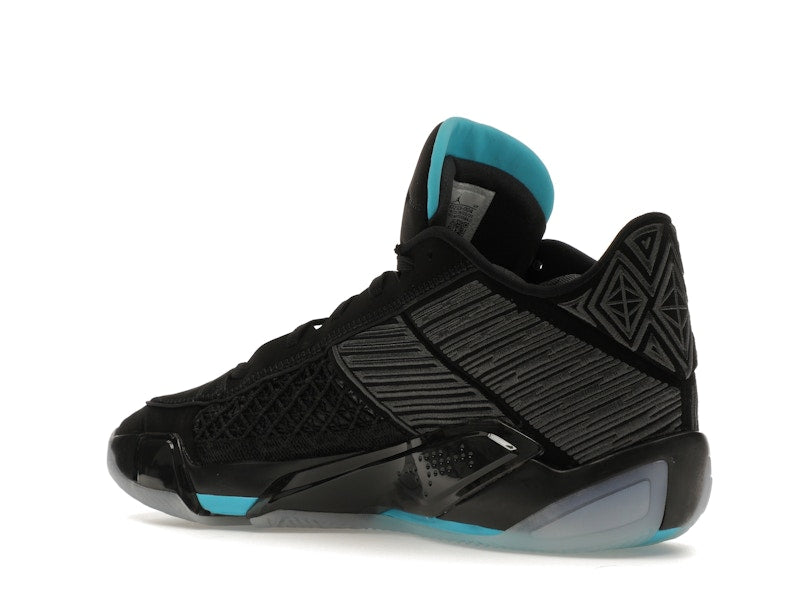 Jordan 38 Low Black Gamma Blue (Translucent Sole)