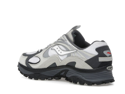 Saucony Grid Aura X Grey Pack White