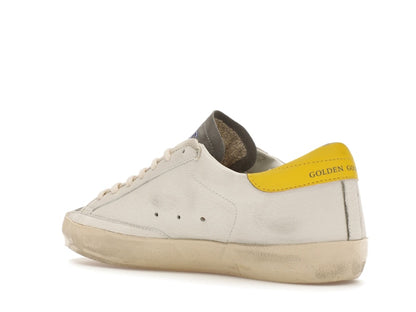 Golden Goose Super-Star White Orange Yellow