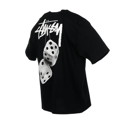 Stussy Fuzzy Dice Tee Black