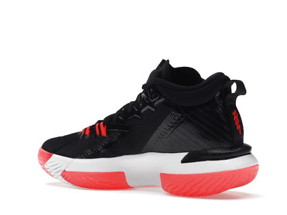 Jordan Zion 1 Black White Bright Crimson