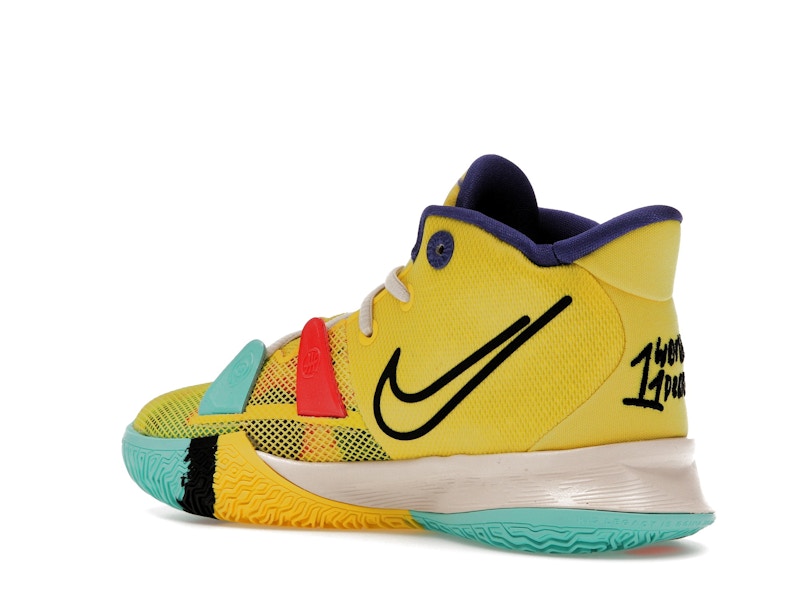 Nike Kyrie 7 1 World 1 People Electric Yellow (GS)