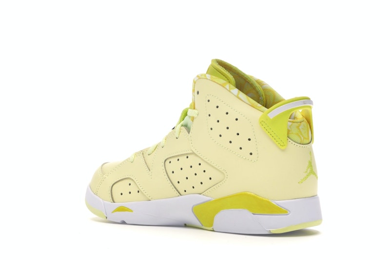 Jordan 6 Retro Dynamic Yellow Floral (PS)