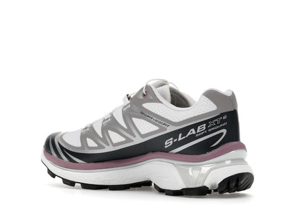 Salomon XT-6 White Black Dusky Orchid