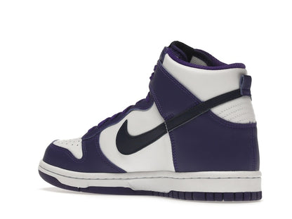Nike Dunk High Electro Purple Midnight Navy (GS)