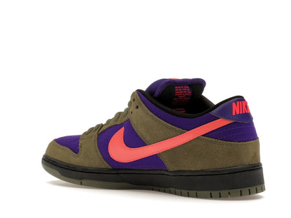 Nike SB Dunk Low Olive Atomic Red