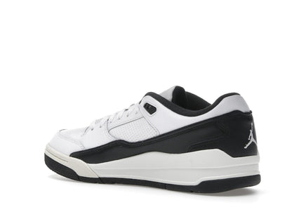 Jordan Flight Court White Black Sail