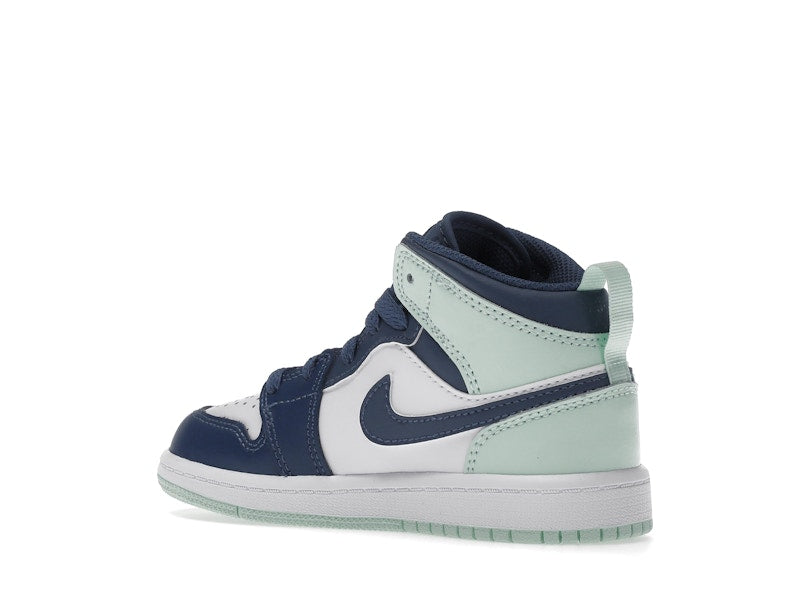 Jordan 1 Mid Mystic Navy Mint Foam (PS)