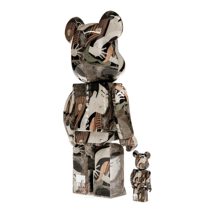 Bearbrick Sharaku Toshusai (Otani Oniji III as Yakko Edobei) 100% & 400% Set