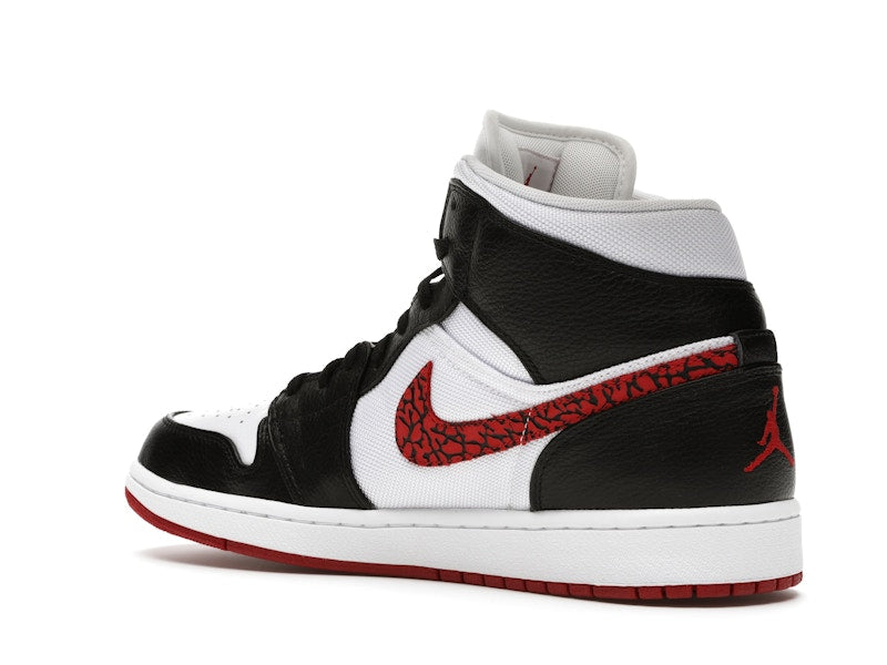 Jordan 1 Phat White Red Black (Elephant Print)