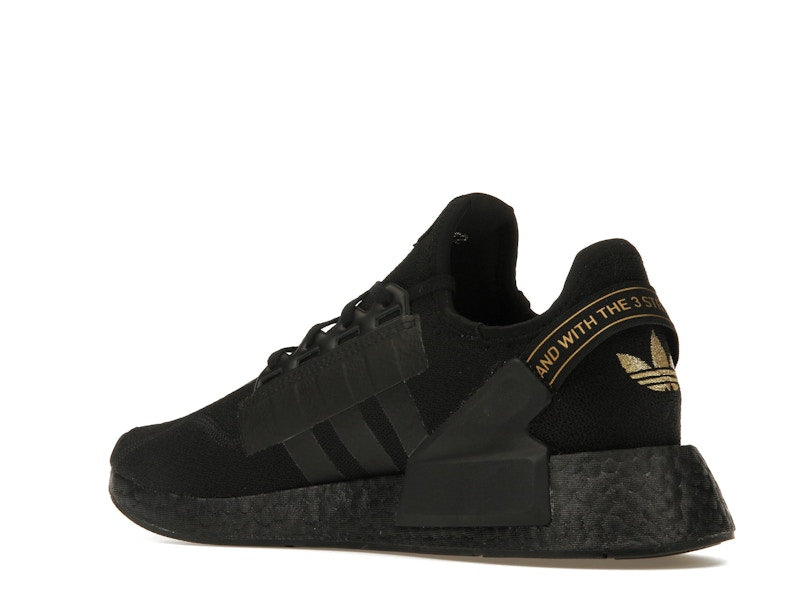 adidas NMD R1 V2 Black Gold Metallic