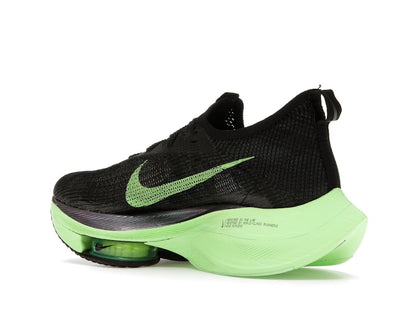 Nike Air Zoom Alphafly Next% Black Electric Green (Women's)