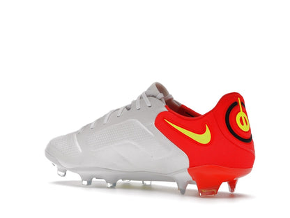 Nike Tiempo Legend 9 Elite FG White Bright Crimson Volt