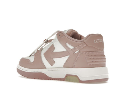Off-White Out Of Office Calf Leather White Pink (Women's)
