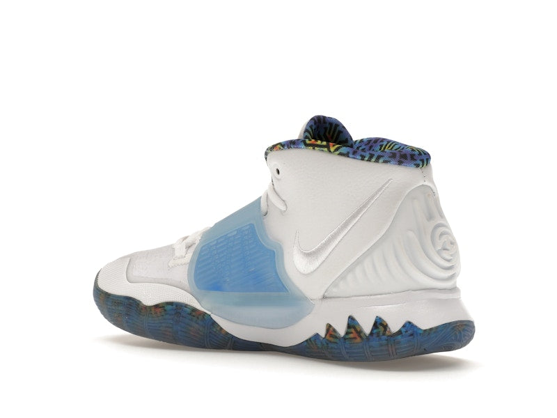 Nike Kyrie 6 White Sapphire Crimson (GS)