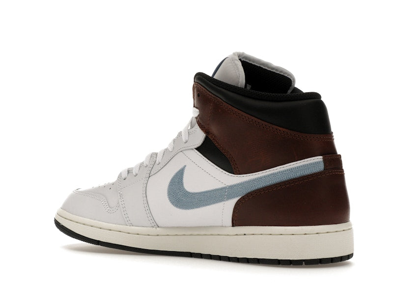 Jordan 1 Mid SE Brown Blue Grey