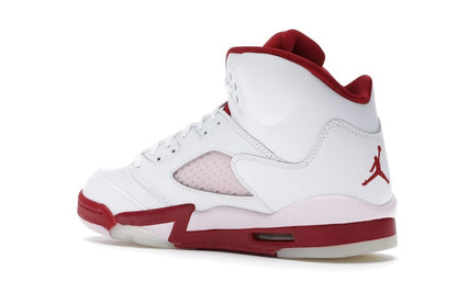 Jordan 5 Retro White Pink Red (GS)