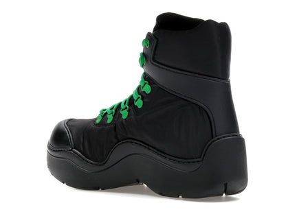 Bottega Veneta Puddle Bomber Black Green